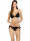 Set Bikini Push Up Μαύρο