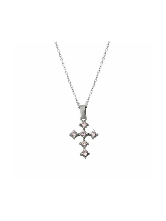 Cross with chain Silver 925