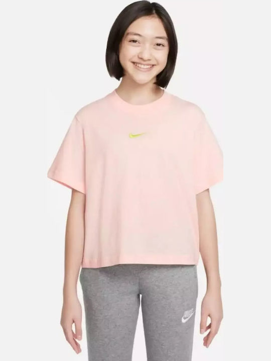 Nike Kids' T-shirt Pink Sportswear