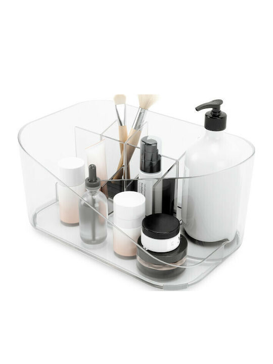 Umbra Cosmetics Organizer with 9 Compartments Transparent 27x17x13cm