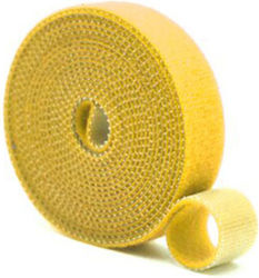 Velcro Cable Ty Yellow 1pcs