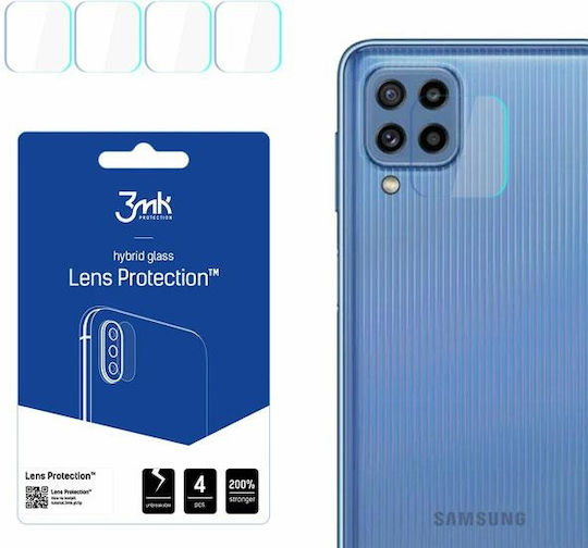 3MK Lens Protection 4τμχ Camera Protection Tempered Glass Transparent for the Galaxy M23