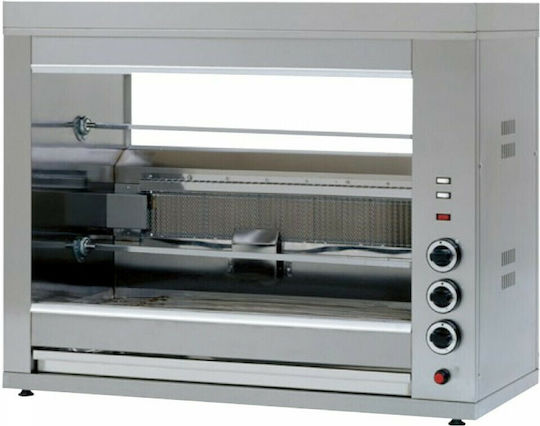 Panaritis K2-135 Пилешка скара Rottisserie Газов 14кВт с Размери 50x135x115см