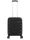 American Tourister Air Move Spinner Cabin Travel Suitcase Hard Black with 4 Wheels Height 55cm 139254-1041