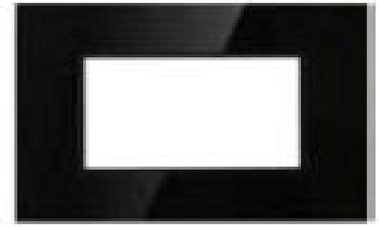 Lineme Switch Frame 4 Positions Horizontal Installation in Black Color 50-00424-26