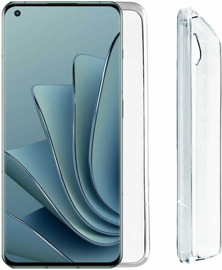 Volte-Tel Slimcolor Air Задна корица Силикон Прозрачен (OnePlus 10 Pro)