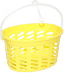 Homestyle Plastic Basket for Clothespins Yellow