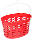 Homestyle Plastic Basket for Clothespins Red