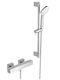 Ideal Standard Ceratherm C100 Στήλη Ντουζ με Μπαταρία 54cm Ασημί