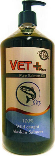 Vet Plus Pure Salmon Oil Λάδι Σολομού Σκύλου 500ml για Ενίσχυση Οργανισμού
