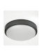 Inlight Echo Deckenleuchte für den Außenbereich mit integriertem LED in Schwarz Farbe 80300240
