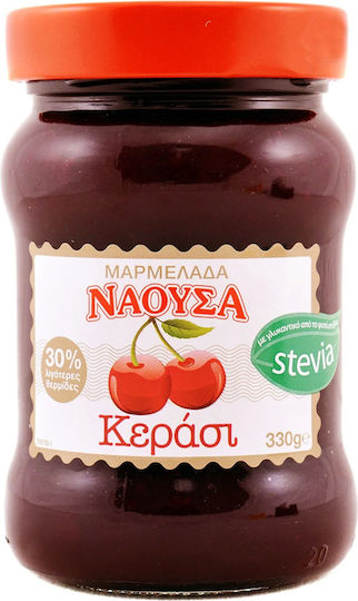 Αφοι Χαΐτογλου Νάουσα Μαρμελάδα Κεράσι με Στέβια 330gr