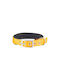 Pet Interest Neoprene Standard Κολάρο Σκύλου Fluo Κίτρινο Small 16mm x 40cm