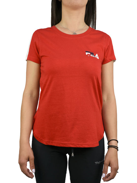 FILA Nerissa Tricou Damă Roșu