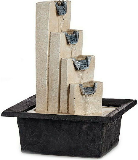 Gift Decor Raumdekoration Fontene aus Kunststoff Coffee 24x38x30cm 1Stück