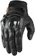 Icon Contra2 Men's Motorcycle Gloves Leather All Seasons Black