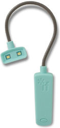 IF Really Compact Φωτάκι Βιβλίου LED με Κλιπ Τιρκουάζ