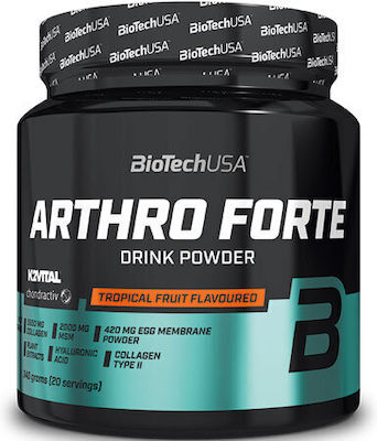 Biotech USA Arthro Forte Drink Powder Supplement for Joint Health 340gr Tropical Fruit