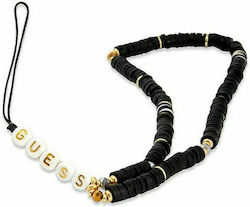 Guess Heishi Beads Каишка за китката за мобилни телефони Черен GUE1692BLK