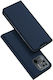 Dux Ducis Skin Pro Книга Изкуствена кожа Син (R...