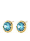 Loisir Glam Earrings Gold Plated with Stones