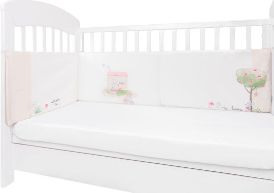 Kikka Boo My Home Πάντα Κλασική Εσωτερική Λευκή 35x180cm