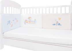 Kikka Boo The Fish Panda Crib Bumpers Classic Inside White 35x210cm