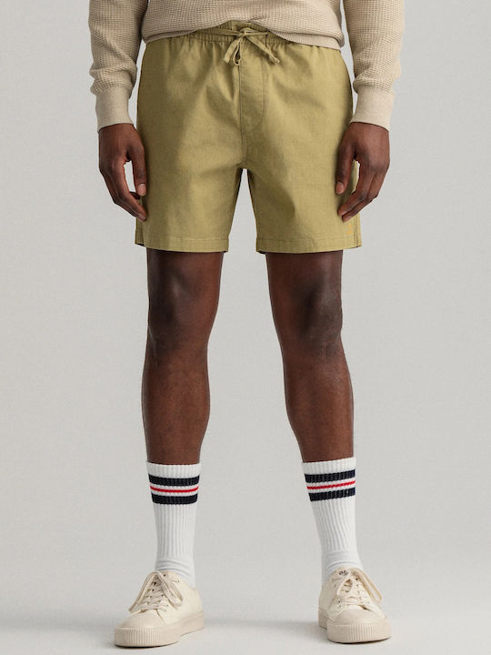 Gant Men's Shorts Chino Khaki