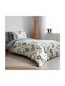 Vesta Home Kids Quilt Single Lion Beige 160x230cm