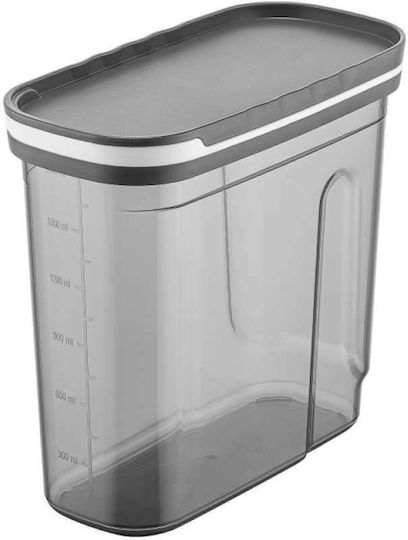 Click Box General Use with Lid Plastic Gray 1800ml Click Box General Use with Lid Plastic Gray 1800ml