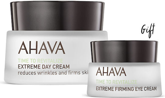 Ahava Extreme Day Cream 50ml & Extreme Eye Cream 15ml Σετ Περιποίησης για Αντιγήρανση & Ενυδάτωση