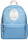 Grupo Erik Amelie Classic Ghiozdan De Școală Primară De Spate Cu Husă Pentru Sticlă De Apă Albastru Deschis 14 Litri 32 X 15 X 42 Cm