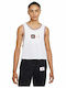 Quai 54 Women's Blouse Sleeveless White