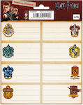 Pyramid Notebook Labels Harry Potter 16pcs