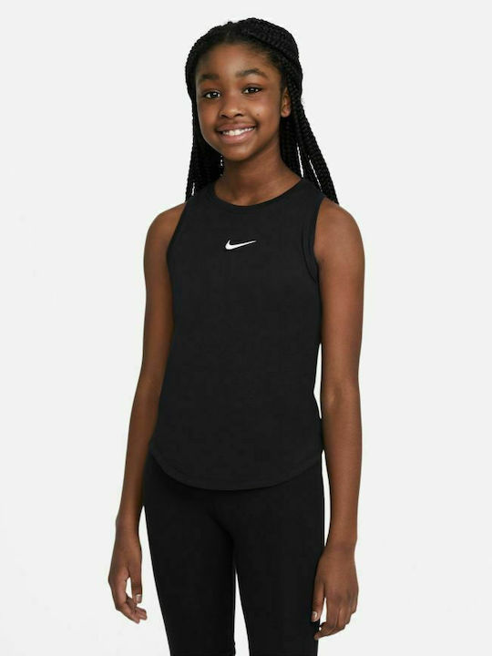 Παιδική Μπλούζα Αμάνικη Μαύρη Sportswear