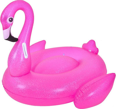 Sunclub Saltea umflabilă Ride On pentru piscină Flamingo Roz 110cm