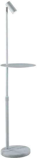 Fan Europe Relax Lampa de podea Î150xL35cm. cu Soclu pentru Bec GU10 Alb