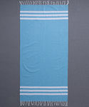 Silk Fashion Pestemal SF1748 Beach Towel Turquoise 180x90cm