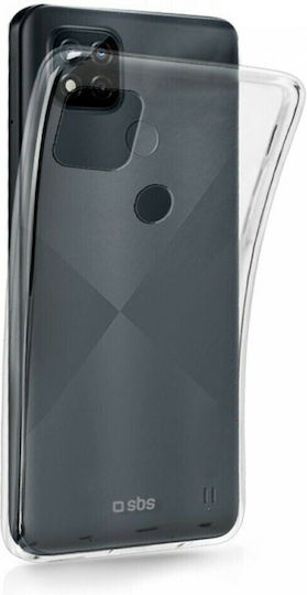 Slim Umschlag Rückseite Silikon 1mm Transparent (Realme C21)