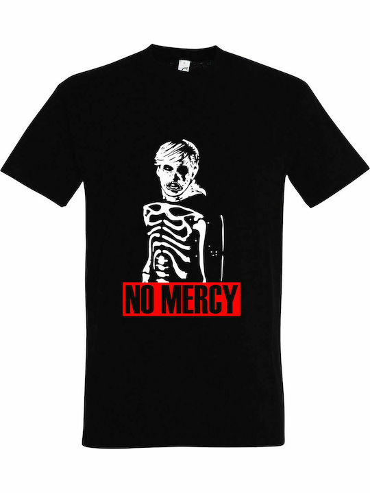 T-shirt Unisex, Bio " Cobra Kai Karate Kid No Mercy ", Schwarz