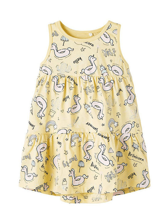 Rochie pentru Copii Fără mâneci Galben