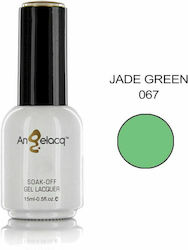 Angelacq Semi-Permanent Nail Polish 067 Jade Gr...
