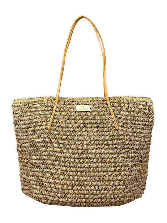 Bag to Bag Γυναικεία Τσάντα Shopper 'Ωμου Apricot