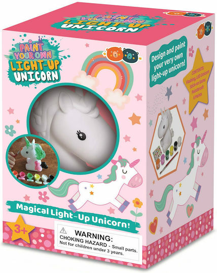 Buddy & Barney Malerei Magisches Einhorn, das leuchtet für Kinder 3+ Jahre alt+ Jahre