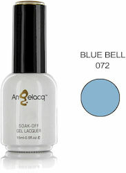 Angelacq Гел лак за нокти 072 Blue Bell 15мл