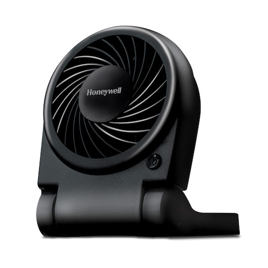 Honeywell HTF090E USB / Batteriebetriebener Klappbarer Ventilator 18cm mit USB Schwarz