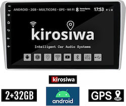 Kirosiwa Ηχοσύστημα Αυτοκινήτου για Toyota Avensis 2003 - 2008 (Bluetooth/USB/AUX/WiFi/GPS) με Οθόνη Αφής 9"
