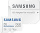 Samsung Pro Endurance (2022) microSDXC 256GB Class 10 U3 V30 UHS-I με αντάπτορα