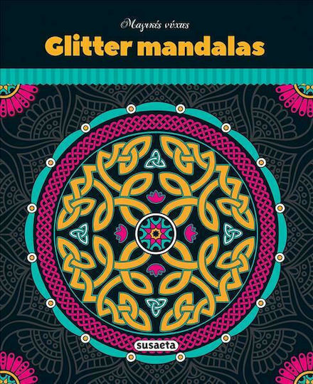 Susaeta Anti-Stress Colouring Book Glitter Mandalas Magic Nights