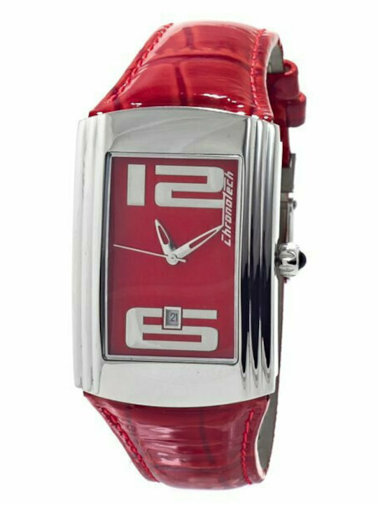 Chronotech Γυναικείο Ρολόι 33mm Μπαταρίας με Κό...